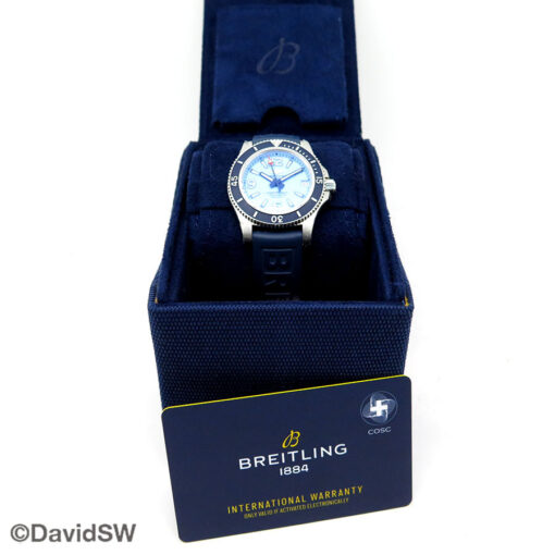 Breitling A17316 SuperOcean 36 Automatic with Blue Dial - Image 2