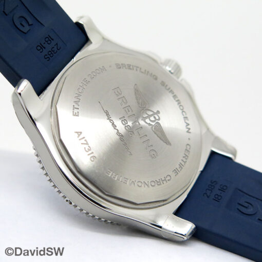 Breitling A17316 SuperOcean 36 Automatic with Blue Dial - Image 5