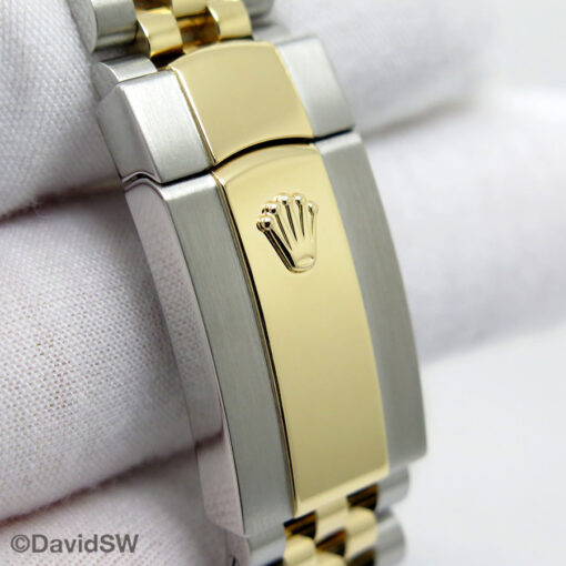 Rolex 126333 Datejust 41 18K/SS with Black Diamond Dial on Jubilee - Image 7