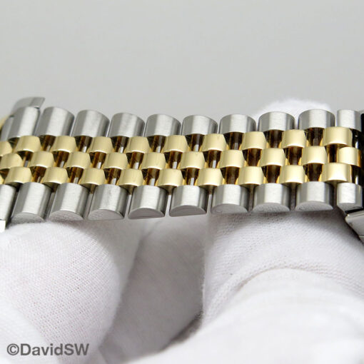 Rolex 126333 Datejust 41 18K/SS with Black Diamond Dial on Jubilee - Image 8