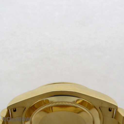 Rolex 218238 Day Date II 18K Yellow Gold with Champagne Diamond Ruby Dial - Image 5