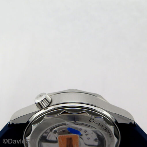 Omega Seamaster Diver 300m with Blue Dial on Strap - Image 6