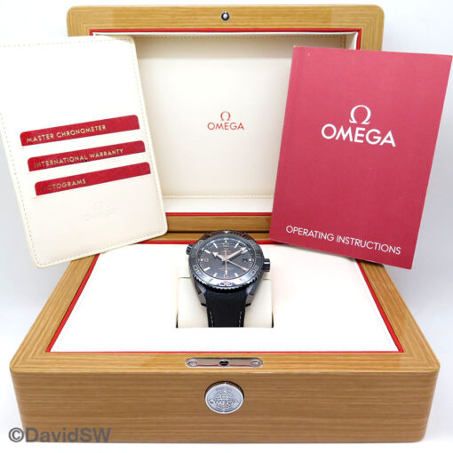 Omega Seamaster Planet Ocean 600m GMT “Deep Black” - Image 2