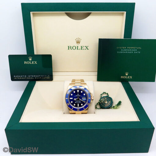 Rolex 126618LB Submariner 41 18K Yellow Gold - Image 2