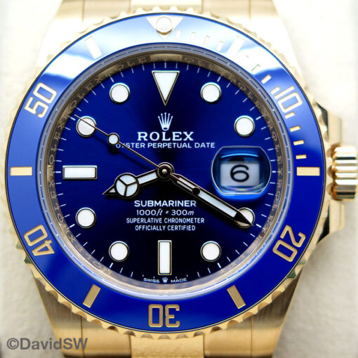 Rolex 126618LB Submariner 41 18K Yellow Gold - Image 3