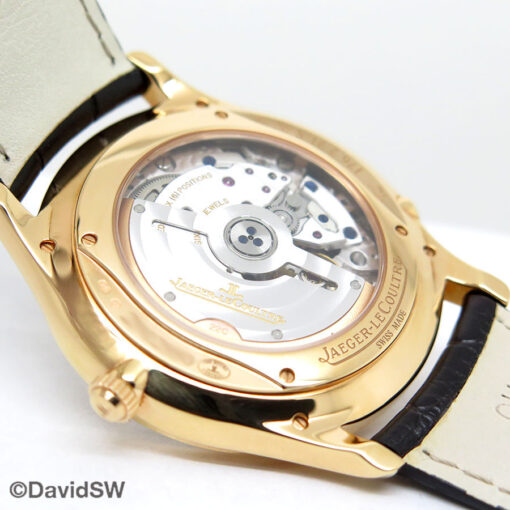 Jaeger LeCoultre Q1302520 Master Ultra Thin Perpetual Calendar Moonphase 18K Rose Gold with Ivory Dial - Image 4