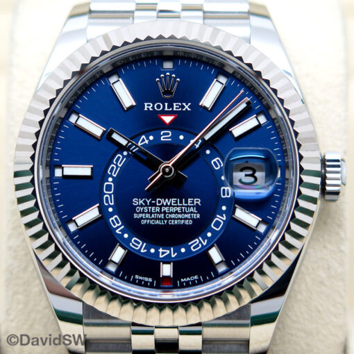 Rolex 326934 Skydweller with Blue Dial on Jubilee - Image 3