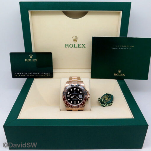 Rolex 126715CHNR GMT Master II 18K Rose Gold - Image 2