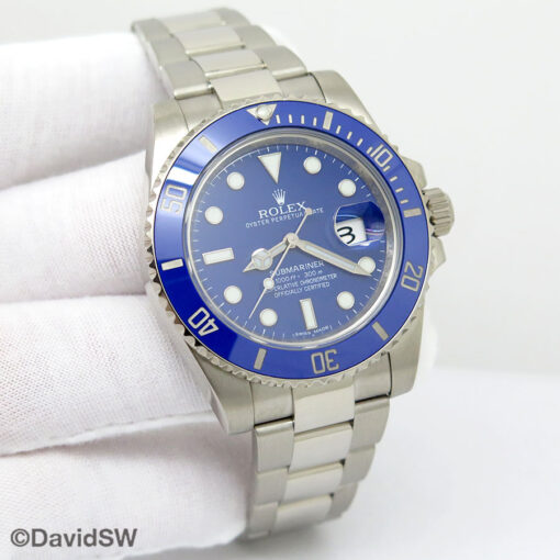 Rolex 116619LB Submariner 18K White Gold