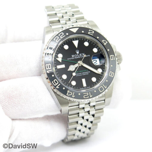 Rolex 126710GRNR GMT Master II on Jubilee (New Model)