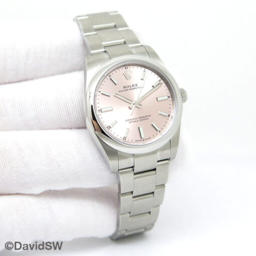 Rolex 124200 Oyster Perpetual with Pink Dial