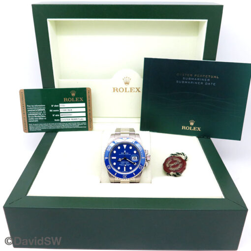 Rolex 116619LB Submariner 18K White Gold - Image 2