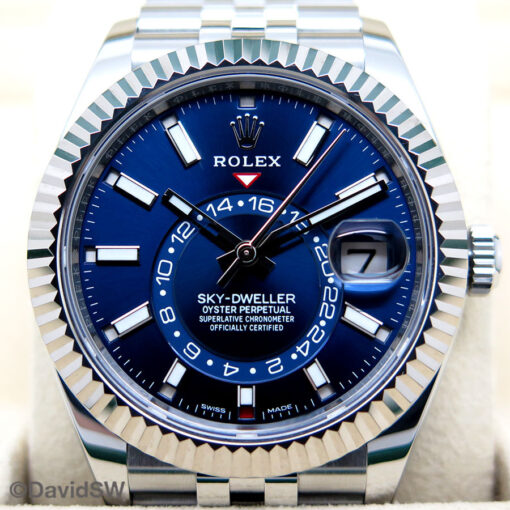 Rolex 326934 Skydweller with Blue Dial on Jubilee - Image 3