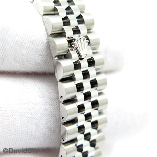 Rolex 278274 Datejust with Mint Green Stick Dial on Jubilee - Image 7