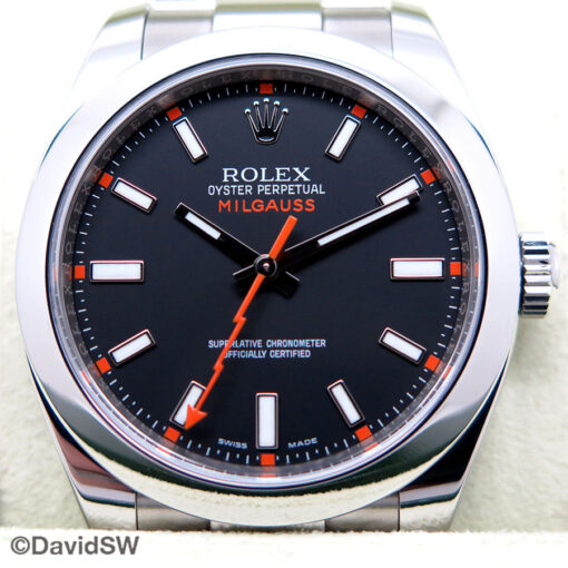 Rolex 116400 Milgauss with Black Dial - Image 3