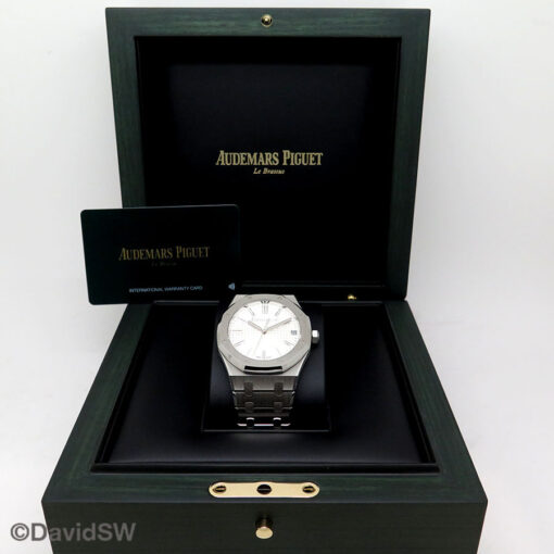 Audemars Piguet 15510ST Royal Oak with Silver Dial - Image 2
