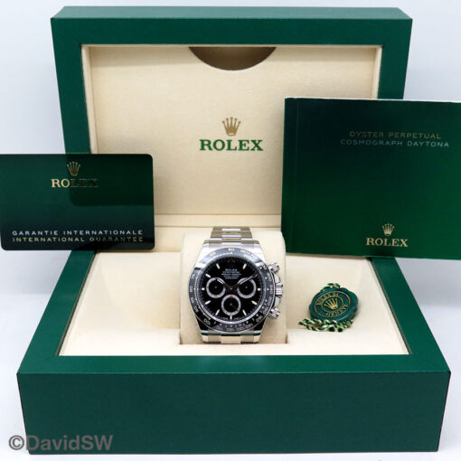 Rolex 126500LN Cosmograph Daytona with Black Dial (New Model) - Image 2