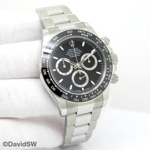 Rolex 126500LN Cosmograph Daytona with Black Dial (New Model)