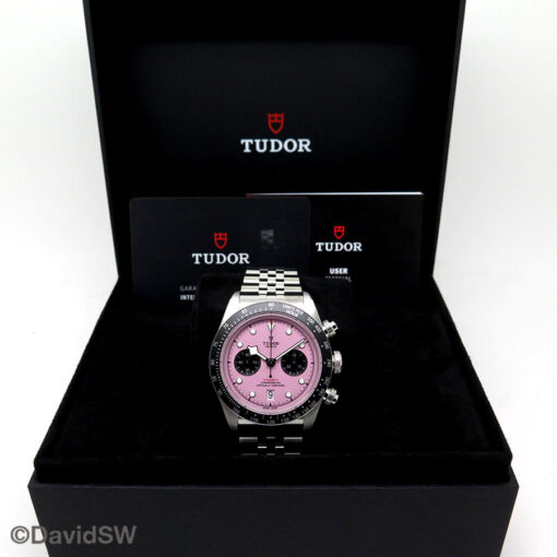 Tudor 79360N Black Bay Chronograph with Pink Dial - Image 2