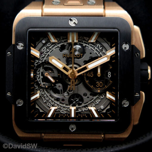 Hublot Square Bang Unico King Gold Ceramic - Image 4
