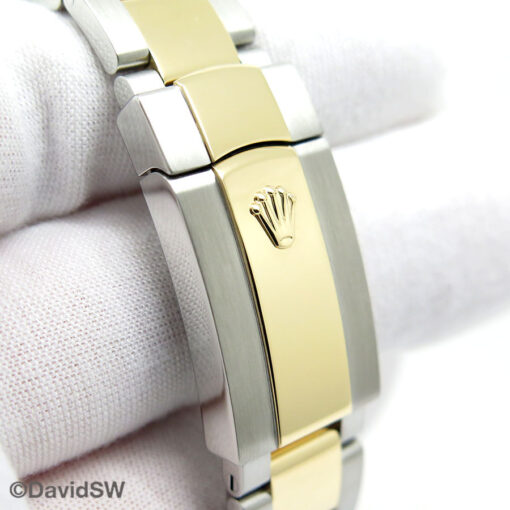 Rolex 126333 Datejust 41 18K/SS with Black Diamond Dial on Oyster - Image 7