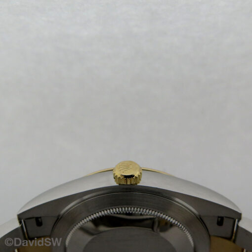 Rolex 126333 Datejust 41 18K/SS with Black Diamond Dial on Oyster - Image 4