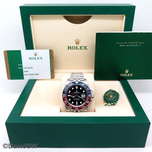 Rolex 126710BLRO GMT Master II on Jubilee - Image 2