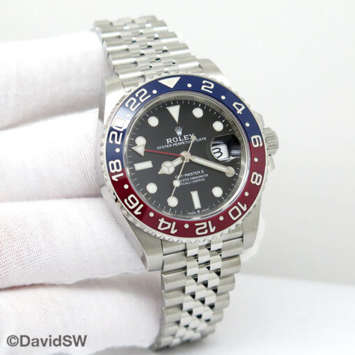 Rolex 126710BLRO GMT Master II on Jubilee
