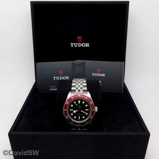Alternative view of Tudor 7941A1A0RU Black Bay 41mm with Red Bezel