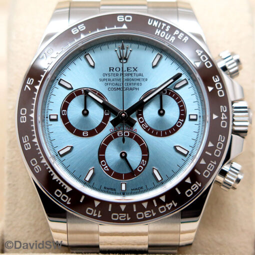 Rolex 126506 Cosmograph Daytona Platinum with Ice Blue Dial (New Model) - Image 3