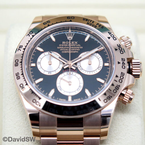Rolex 126505 Cosmograph Daytona 18K Rose Gold with Black Dial (New Model) - Image 3