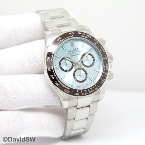Rolex 126506 Cosmograph Daytona Platinum with Ice Blue Dial (New Model)
