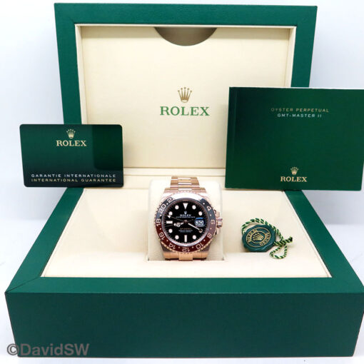 Rolex 126715CHNR GMT Master II 18K Rose Gold - Image 2