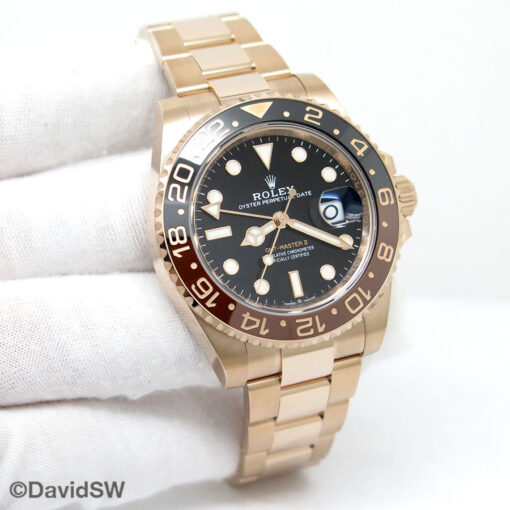 Rolex 126715CHNR GMT Master II 18K Rose Gold