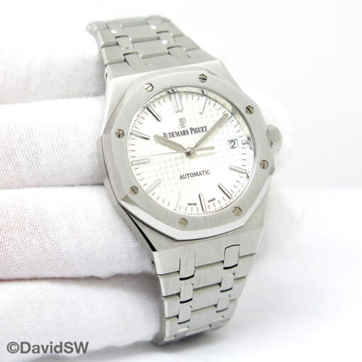 Audemars Piguet 15450ST Royal Oak 37mm with Silver Dial