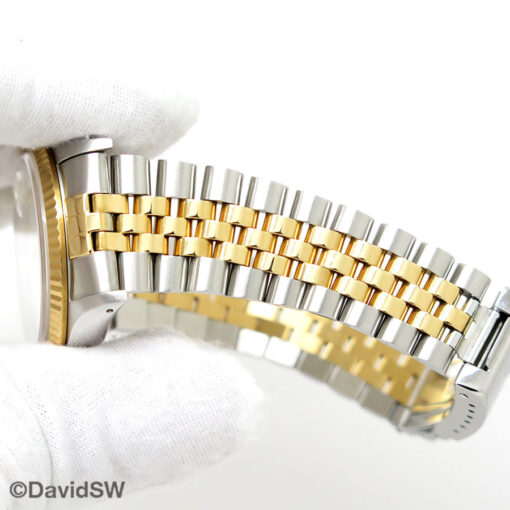 Rolex 16233 Datejust 18K/SS with White Diamond Dial on Jubilee - Image 13
