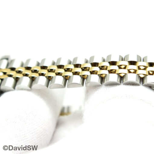 Rolex 69173 Datejust 18K/SS with White Diamond Dial on Jubilee - Image 10