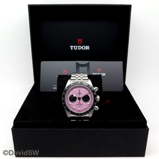 Tudor 79360N Black Bay Chronograph with Pink Dial - Image 2