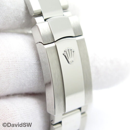 Rolex 126334 Datejust 41 with Blue Fluted Motif Dial on Oyster - Image 7