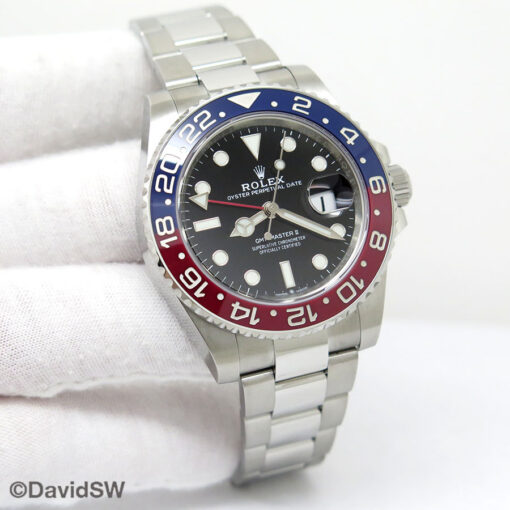 Rolex 126710BLRO GMT Master II on Oyster