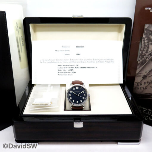 Patek Philippe 5522A Calatrava PiIot “New York” Limited Edition - Image 2