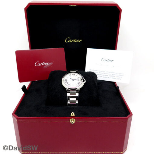 Alternative view of Cartier WSBB0044 Ladies Ballon Bleu de Cartier 33mm Automatic