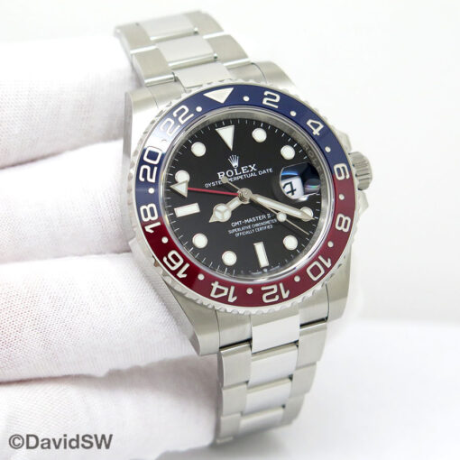 Rolex 126710BLRO GMT Master II on Oyster