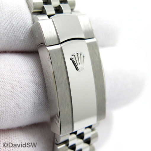 Rolex 126300 Datejust 41 with Mint Green Dial on Jubilee - Image 7