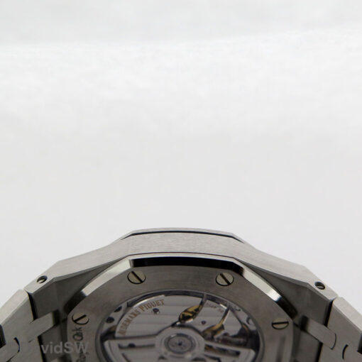 Audemars Piguet 15550ST Royal Oak "50th Anniversary " with Silver Dial - Image 6