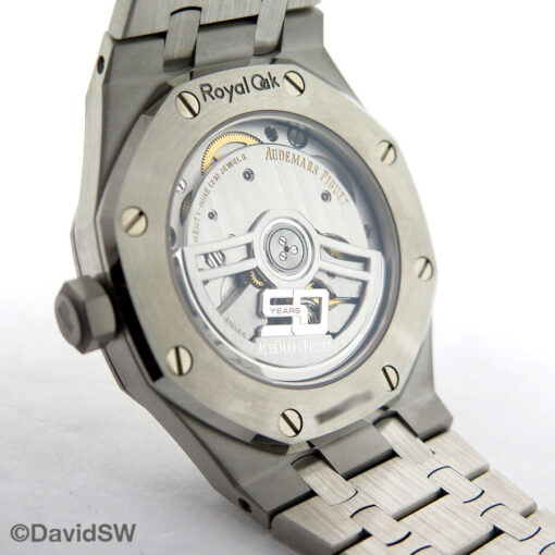 Audemars Piguet 15550ST Royal Oak "50th Anniversary " with Silver Dial - Image 4