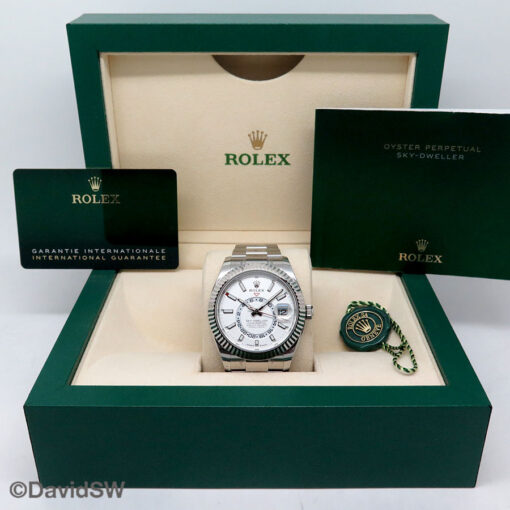 Rolex 336934 Skydweller with White Dial on Oyster - Image 2