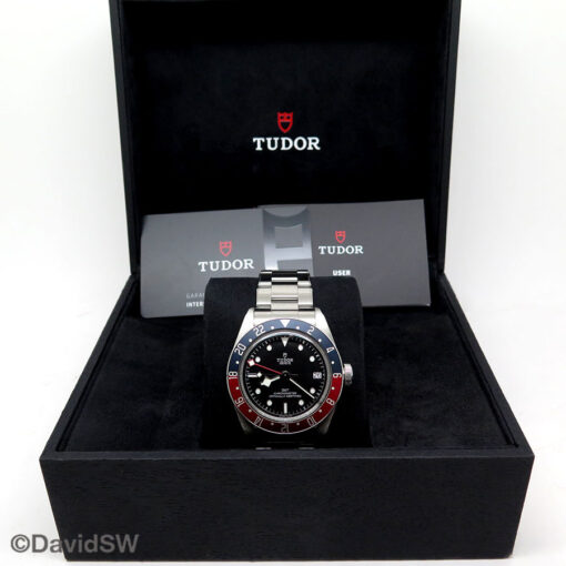 Alternative view of Tudor 79830RB Heritage Black Bay GMT with Red/Blue Bezel