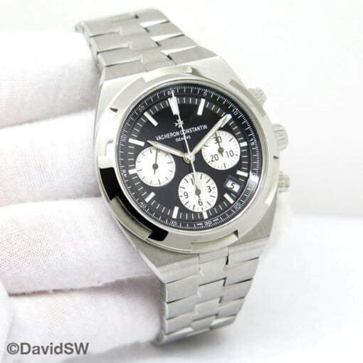 Vacheron Constantin 5500V Overseas Chronograph with Black Dial