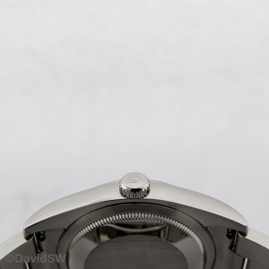 Rolex 116234 Datejust with Silver Floral Motif Arabic Dial on Oyster - Image 5